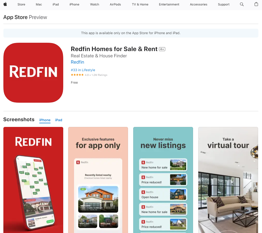download the Redfin App